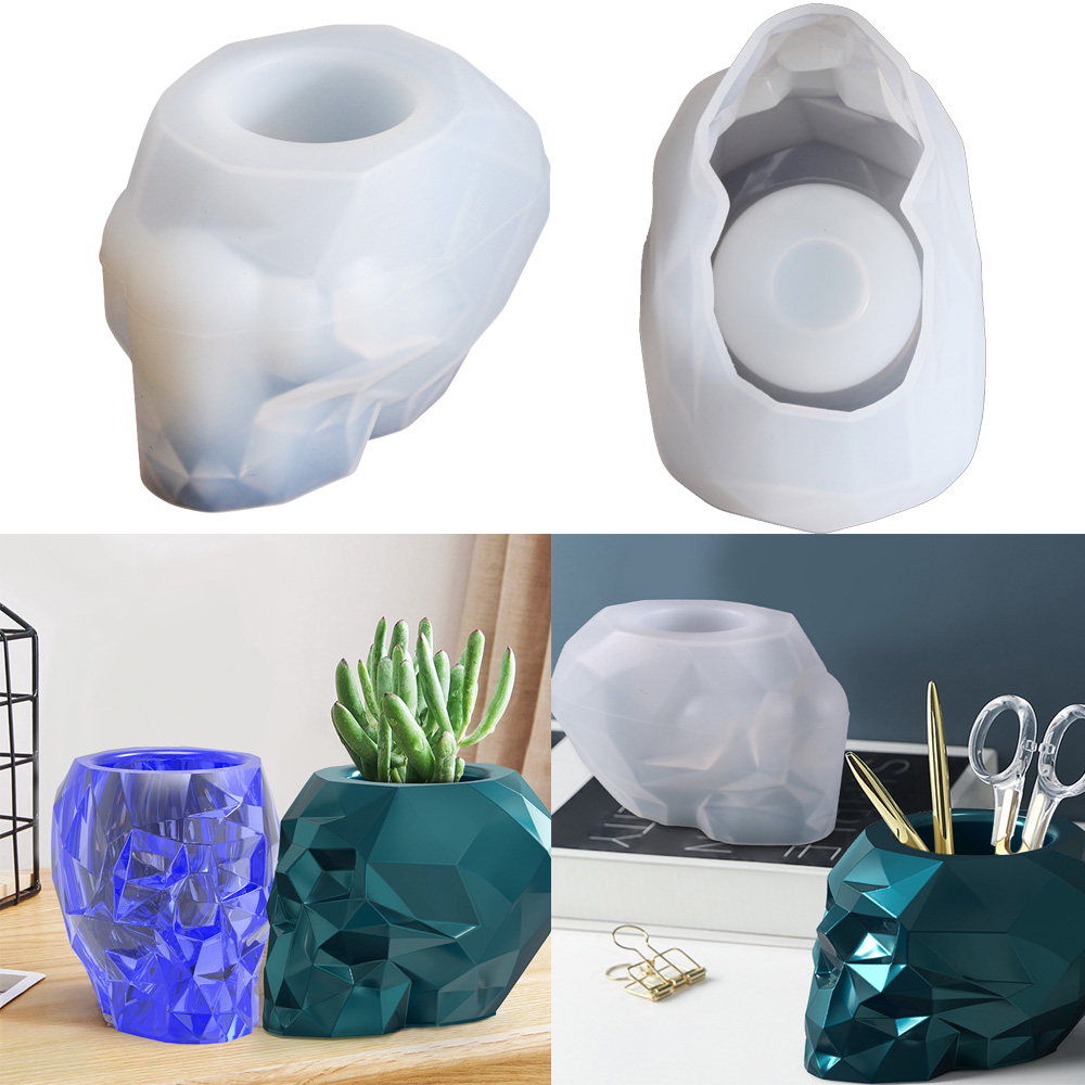 Case With Pencil Holder - DIY przezroczysta żywica epoksydowa żywica formy