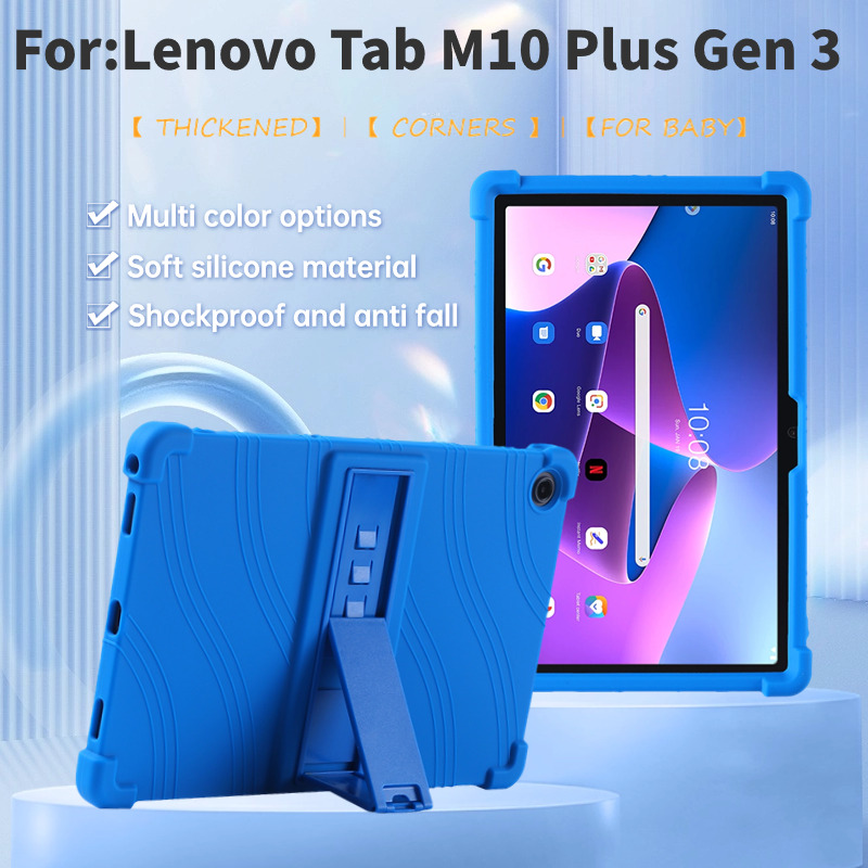 Lenovo Tablet With Accessories - Silikonowe etui z podstawką do Lenovo