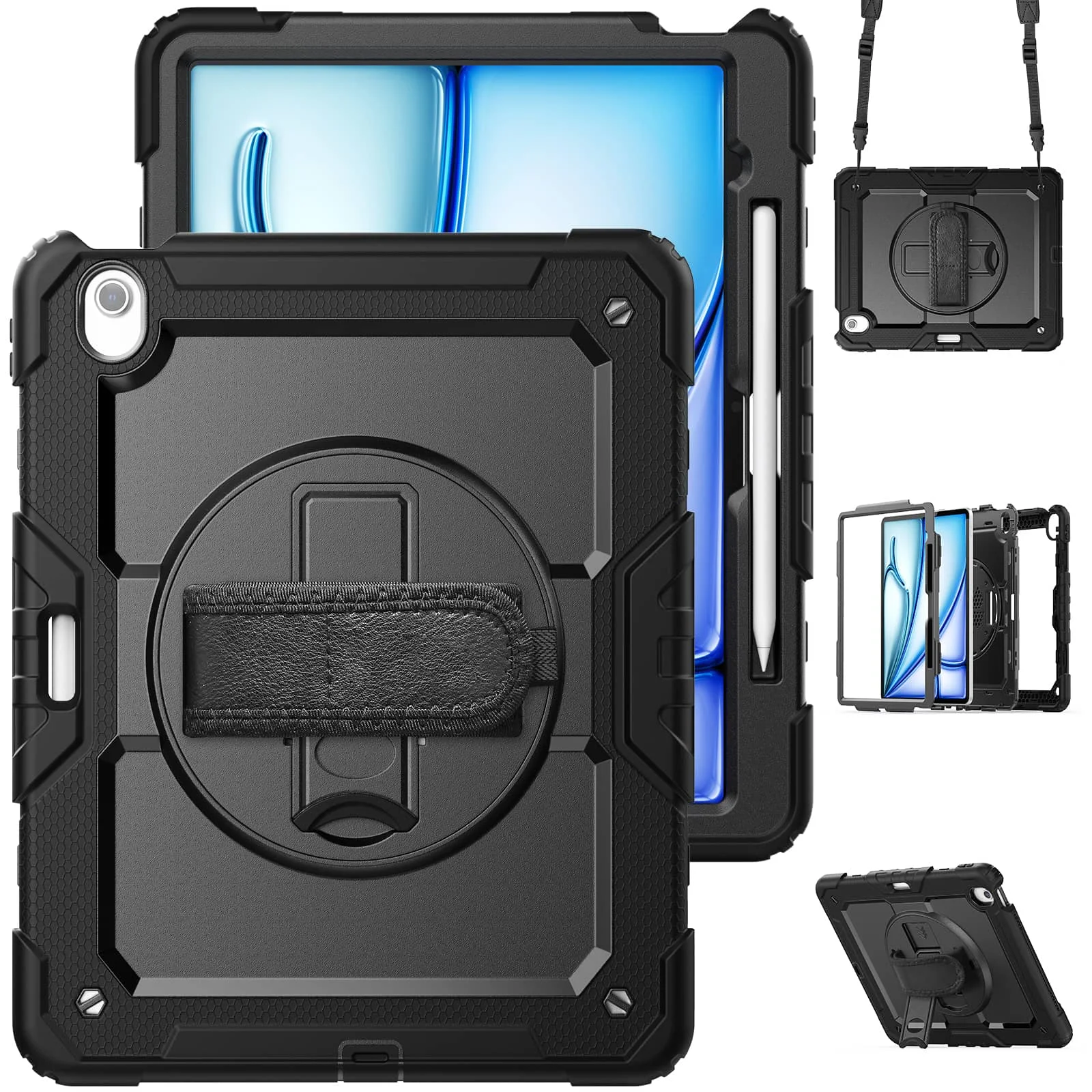 Rugged Tablet Accessories - Wytrzymałe, ochronne etui 3w1 do iPada
